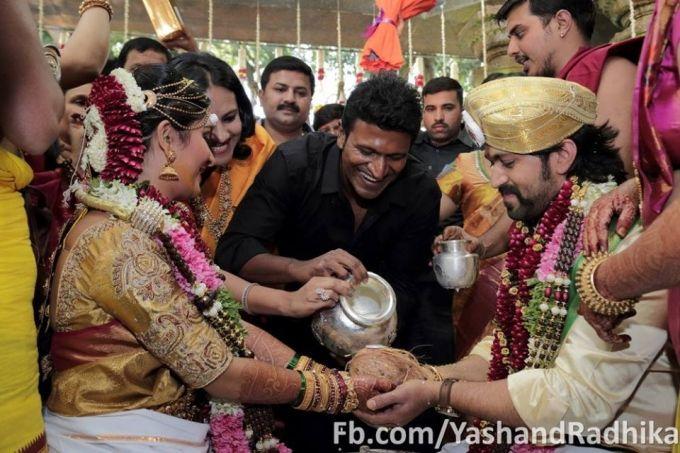 Yash And Radhika Pandit Wedding Photos