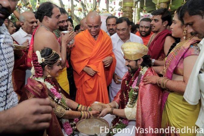 Yash And Radhika Pandit Wedding Photos