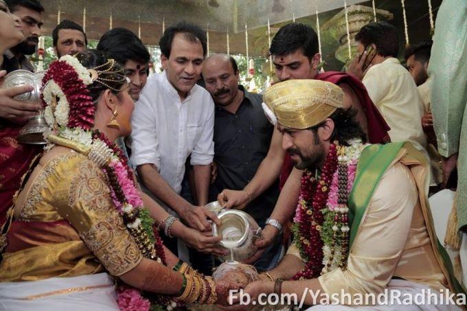 Yash And Radhika Pandit Wedding Photos