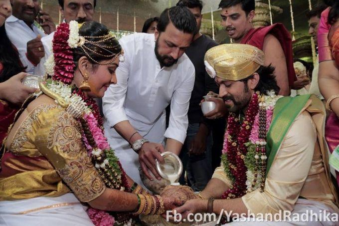 Yash And Radhika Pandit Wedding Photos