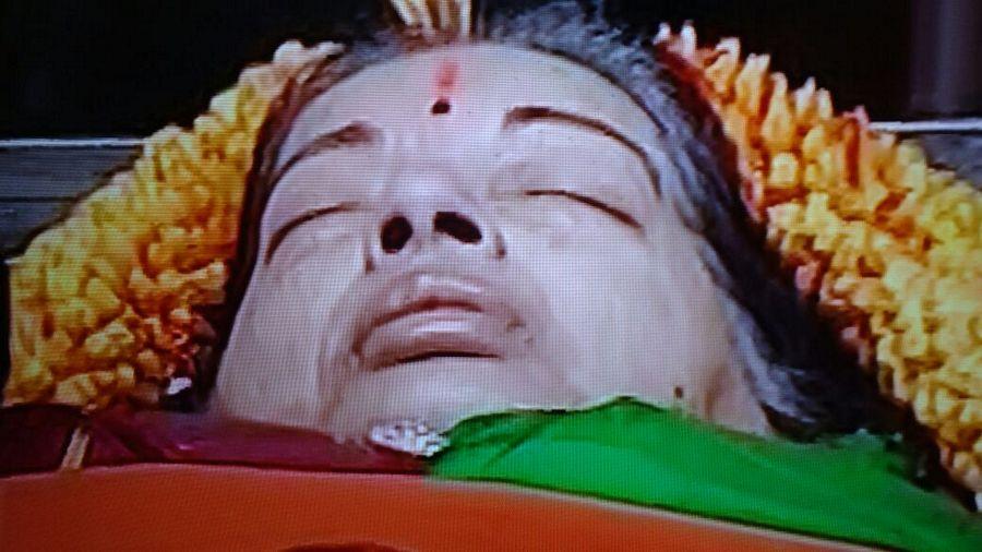 CM Jayalalithaa Final Journey Photos