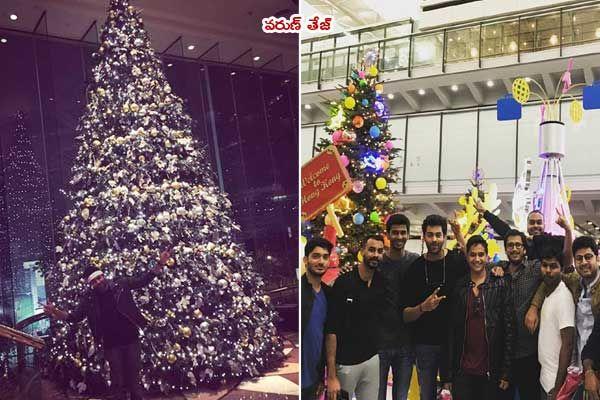 Celebrities Celebrate Christmas 2016 Photos