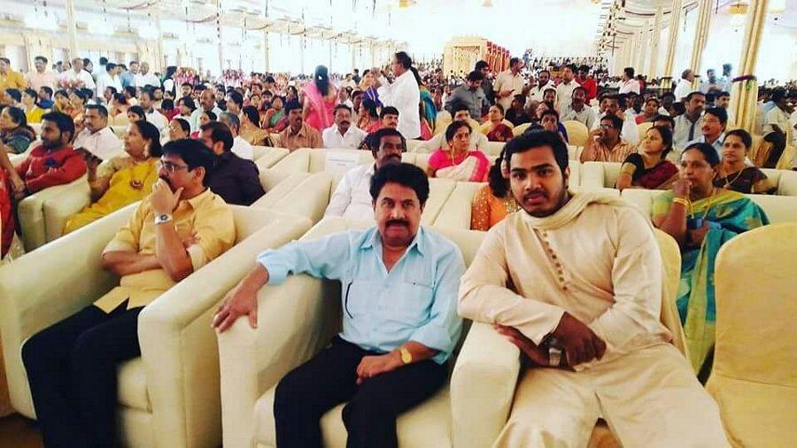 Celebs at Gali Janardhan Reddy Daughter Wedding Hungama Photos