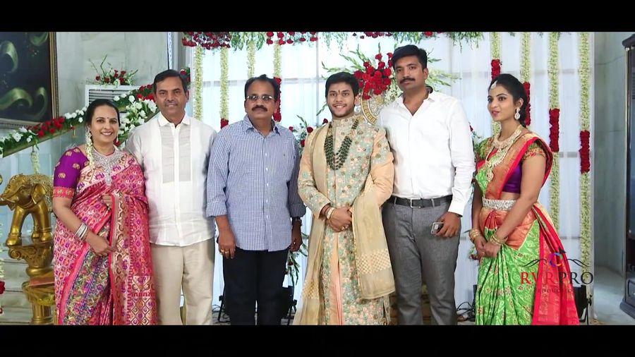 Celebs at Gali Janardhan Reddy Daughter Wedding Hungama Photos