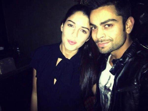 Indian Cricketer Virat Kohli Girlfriend Model Izabelle Leite