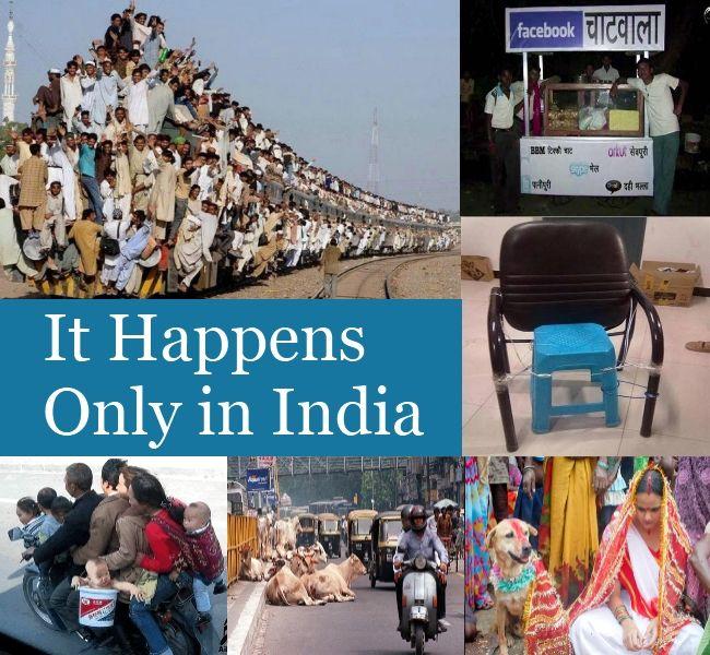 It Happens Only In India Viral Photos