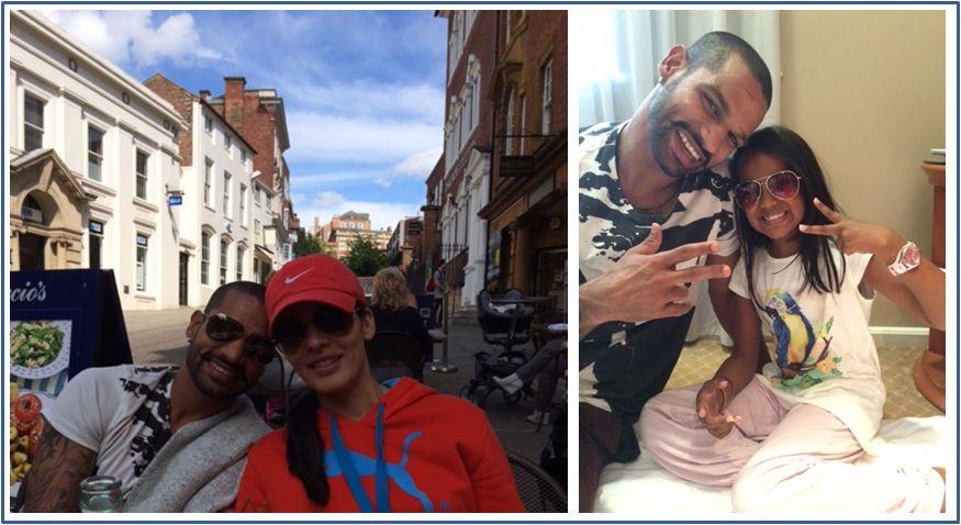 Shikhar Dhawan & Family Personal Real Life Photos