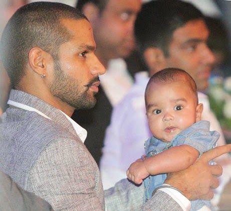 Shikhar Dhawan & Family Personal Real Life Photos