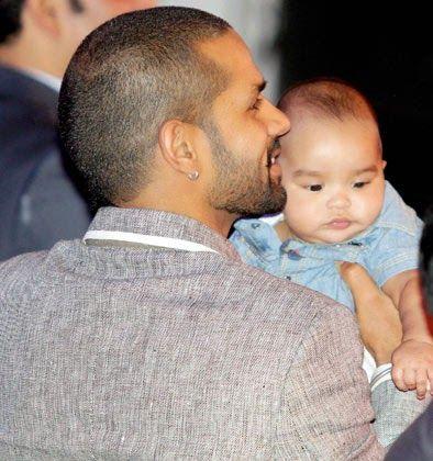 Shikhar Dhawan & Family Personal Real Life Photos