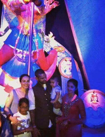 Shikhar Dhawan & Family Personal Real Life Photos