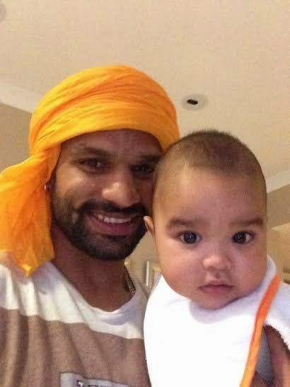 Shikhar Dhawan & Family Personal Real Life Photos