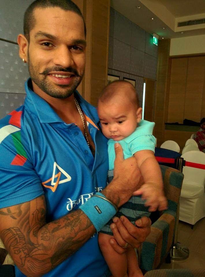 Shikhar Dhawan & Family Personal Real Life Photos