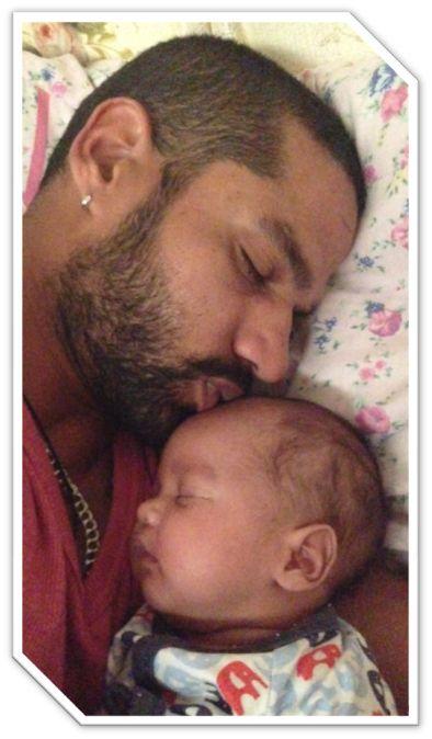 Shikhar Dhawan & Family Personal Real Life Photos