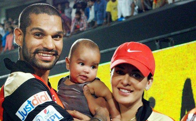 Shikhar Dhawan & Family Personal Real Life Photos