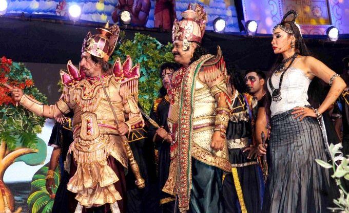 Sofia Hayat played Surpnakha in Ramleela at Red Fort