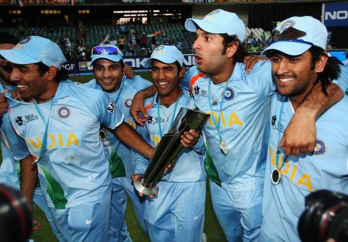 Team India’s Rare & Unseen Moments in 2007 Worldcup Victory