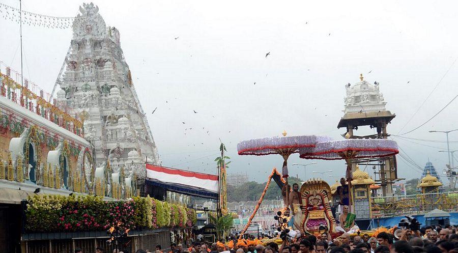 Tirumala Venkateswara annual Brahmotsavams Photos