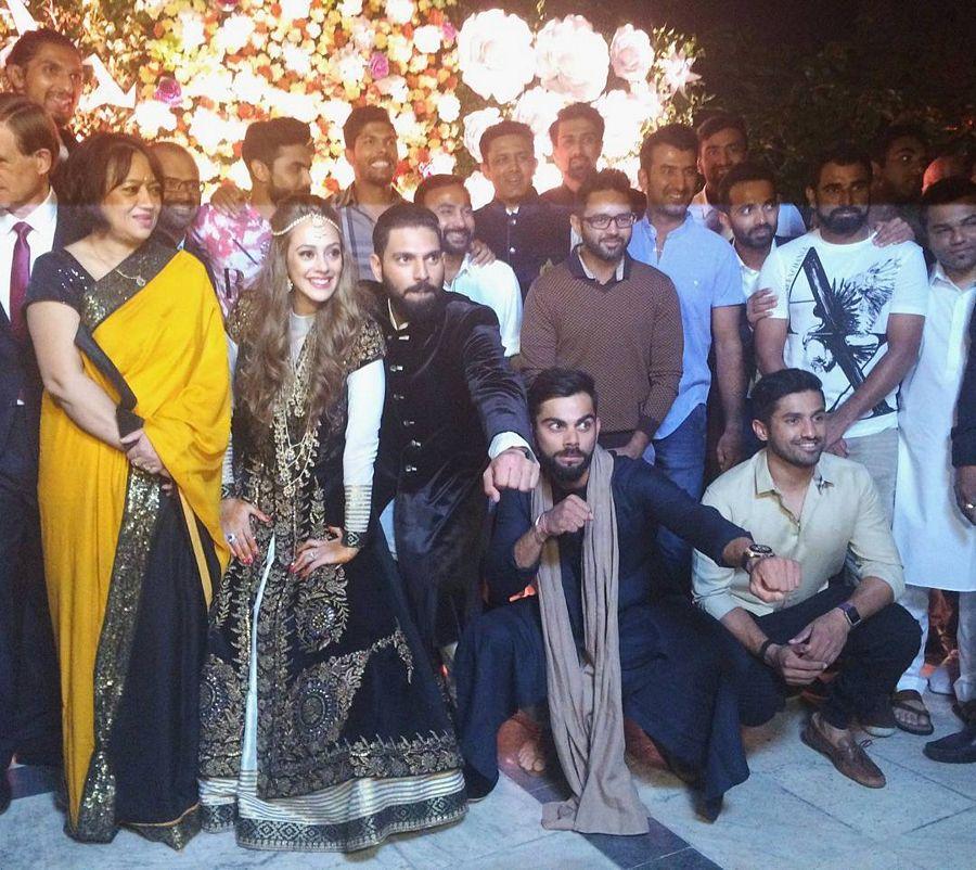 Yuvraj Singh & Hazel Keech's Pre-Wedding Ceremony Photos