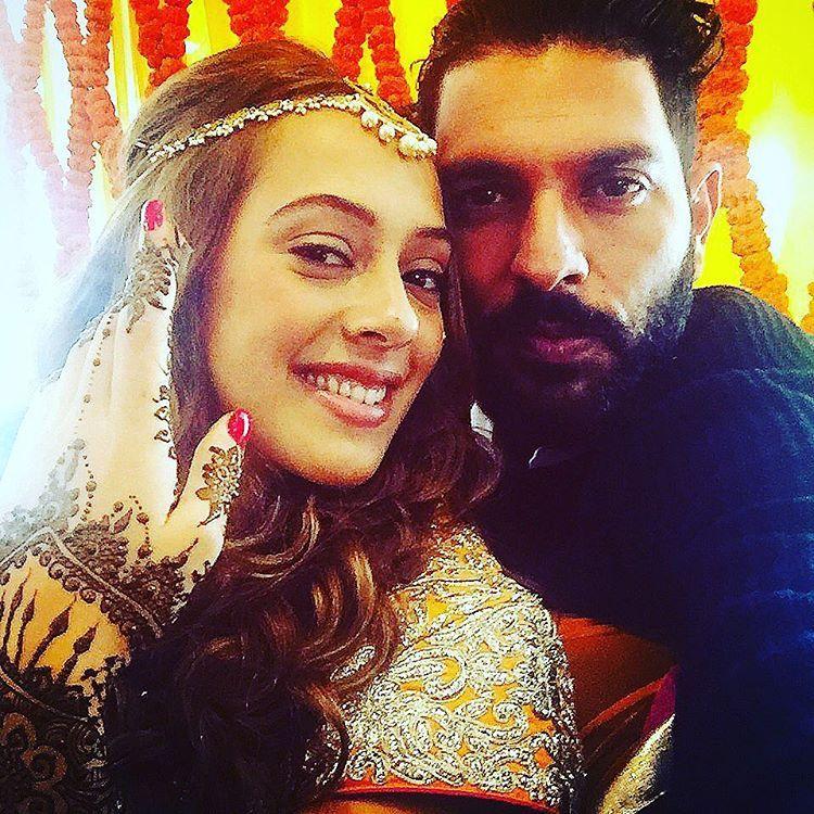 Yuvraj Singh & Hazel Keech's Pre-Wedding Ceremony Photos