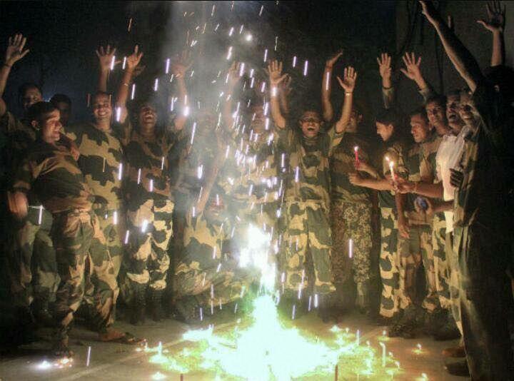 Heartiest Diwali Wishes to Our Real Heroes Indian Army Soldiers