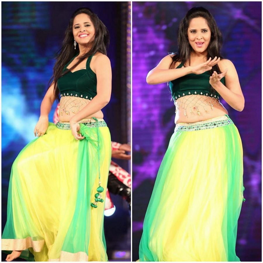 Anchor Anasuya Hot Dance Performance Photos