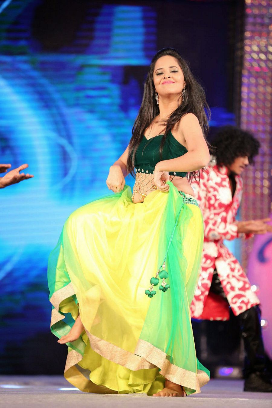 Anchor Anasuya Hot Dance Performance Photos