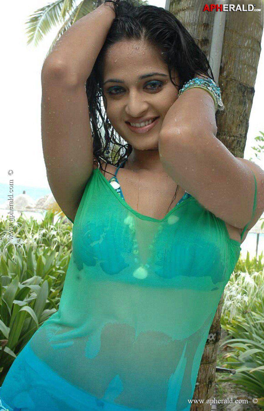 Anushka Shetty Hot & Sexy Wet Collection Photos