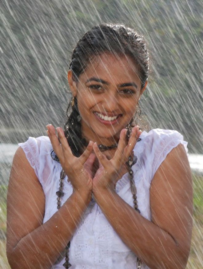 Nithya Menon Hot Wet Pictures