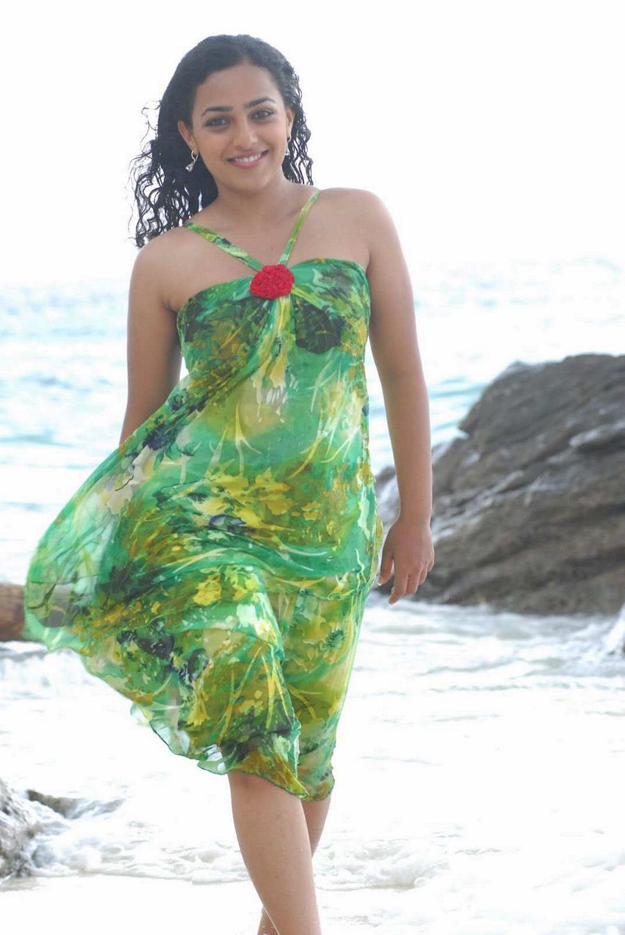 Nithya Menon Hot Wet Pictures