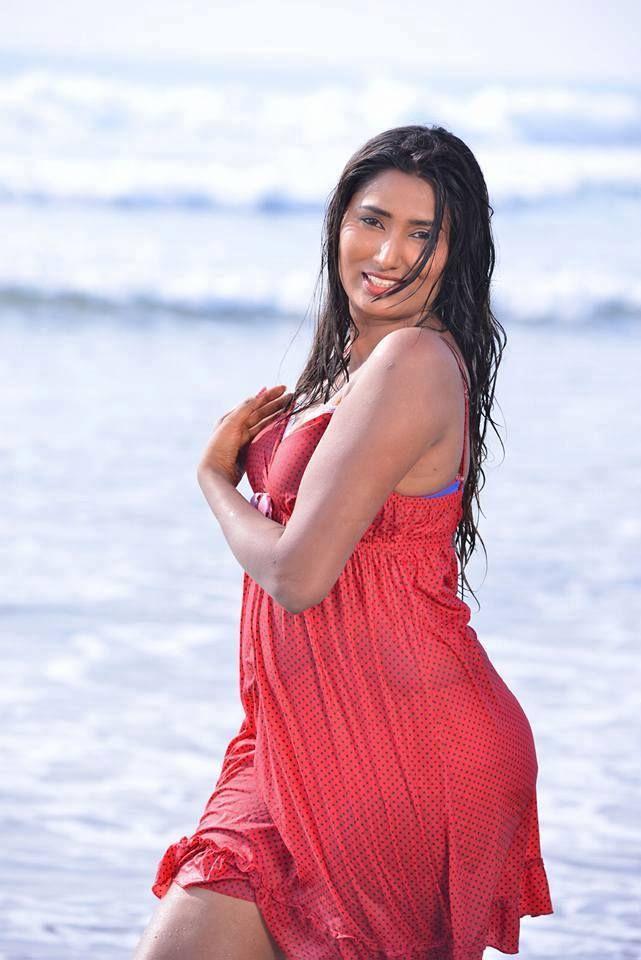 Swathi Naidu’s Latest Hot HD Photos At Beach