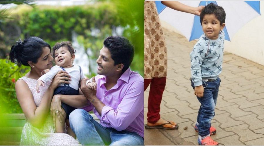 Allu Arjun Son Allu Ayaan Rare Photos