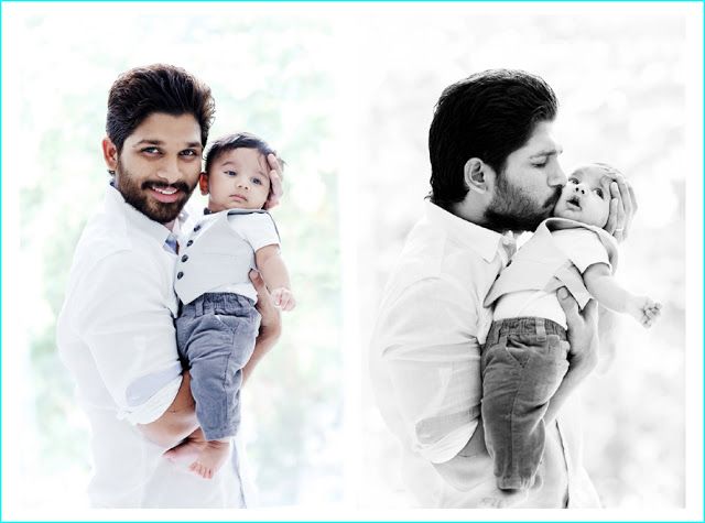 Allu Arjun Son Allu Ayaan Rare Photos