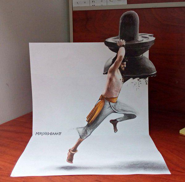 An Imaginary Fans Artworks of Baahubali Movie