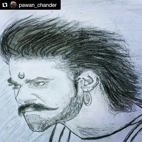 An Imaginary Fans Artworks of Baahubali Movie