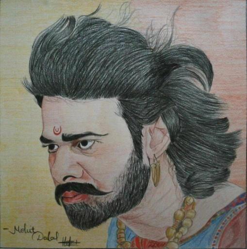An Imaginary Fans Artworks of Baahubali Movie