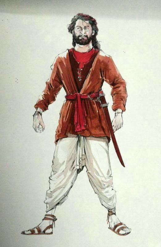 An Imaginary Fans Artworks of Baahubali Movie