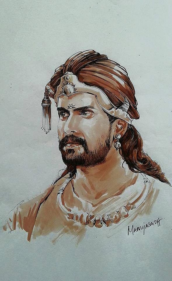 An Imaginary Fans Artworks of Baahubali Movie