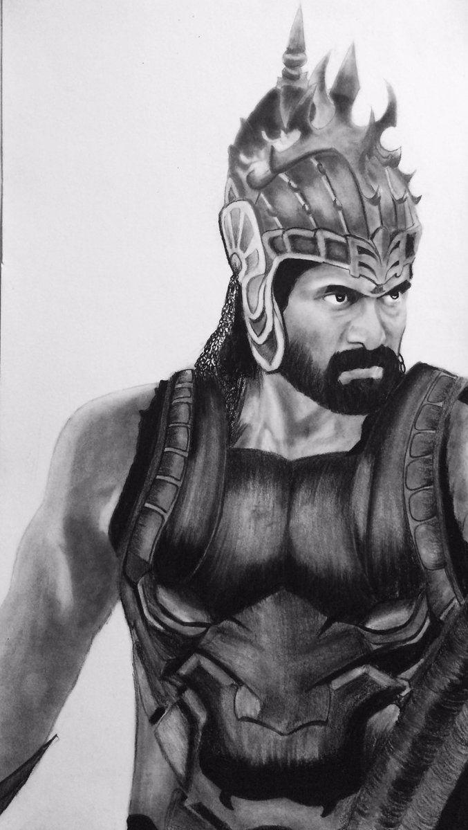 An Imaginary Fans Artworks of Baahubali Movie