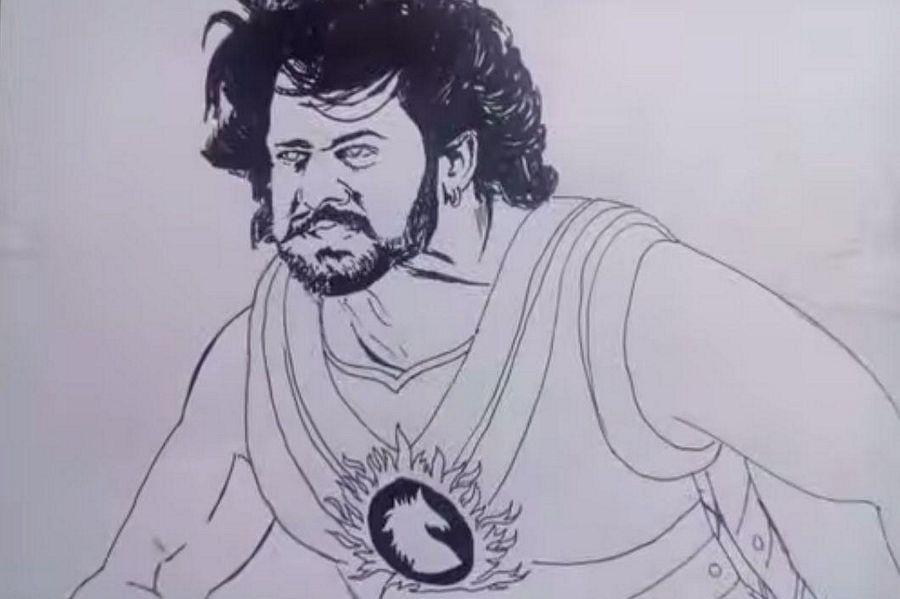 An Imaginary Fans Artworks of Baahubali Movie