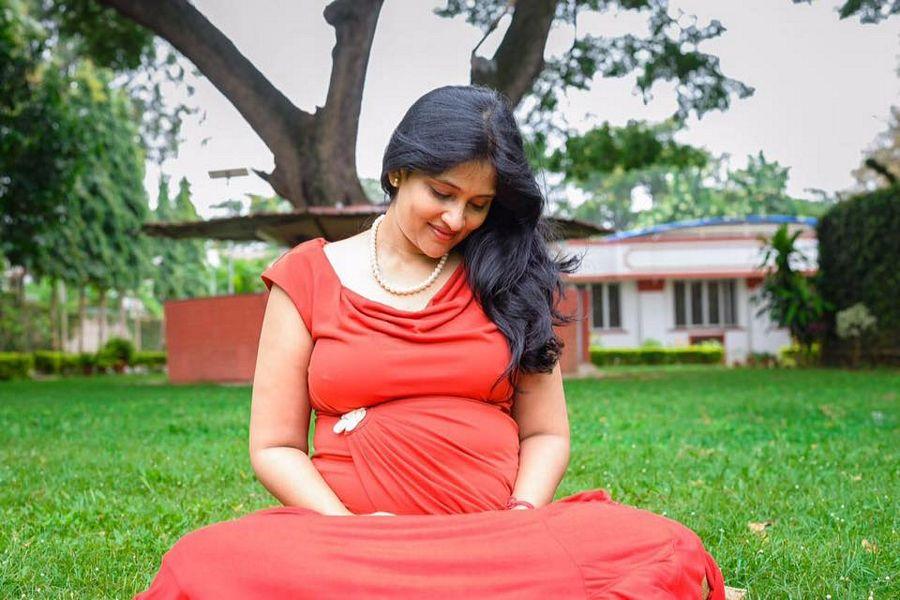 Anchor Gayatri Bhargavi Blessed a Baby Boy Photos