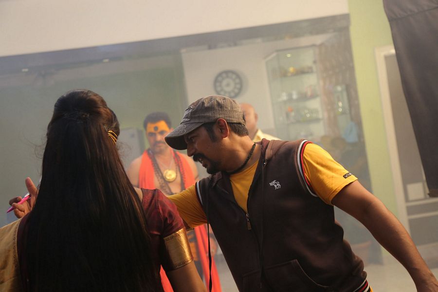 Avanthika Movie Working Stills