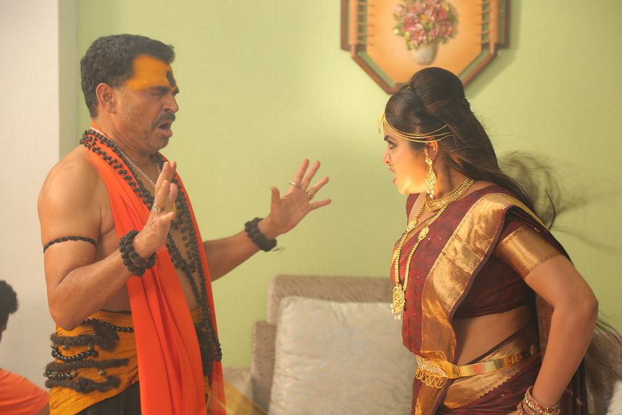 Avanthika Movie Working Stills