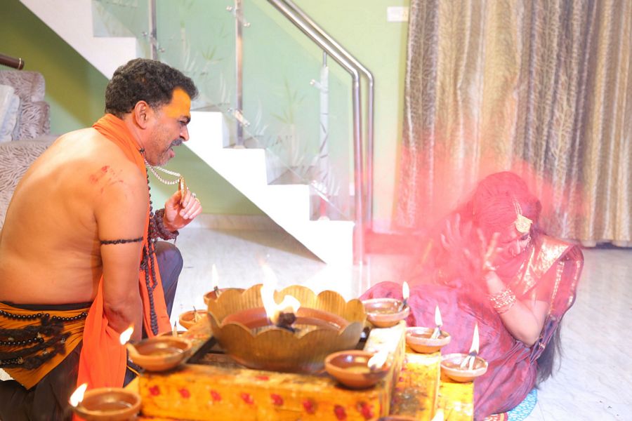 Avanthika Movie Working Stills