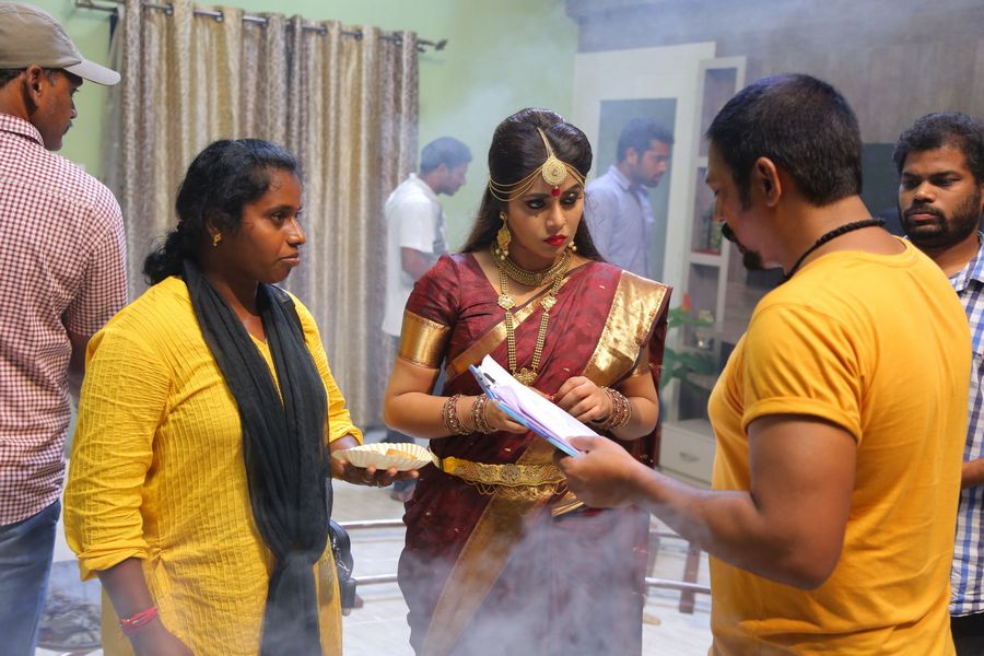 Avanthika Movie Working Stills