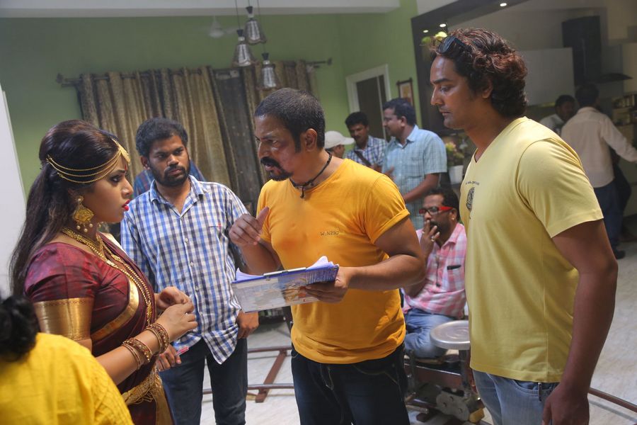 Avanthika Movie Working Stills