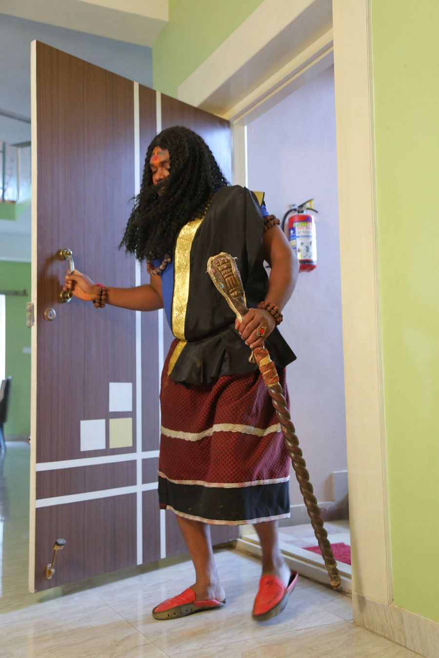 Avanthika Movie Working Stills