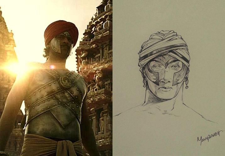 Baahubali 2 Concept Sketches Leaked Photos