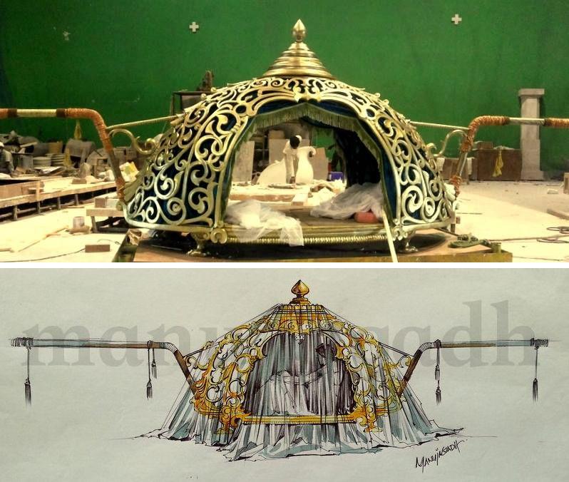 Baahubali 2 Concept Sketches Leaked Photos
