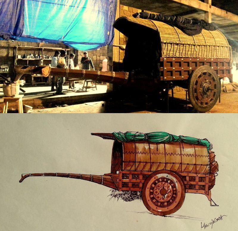 Baahubali 2 Concept Sketches Leaked Photos