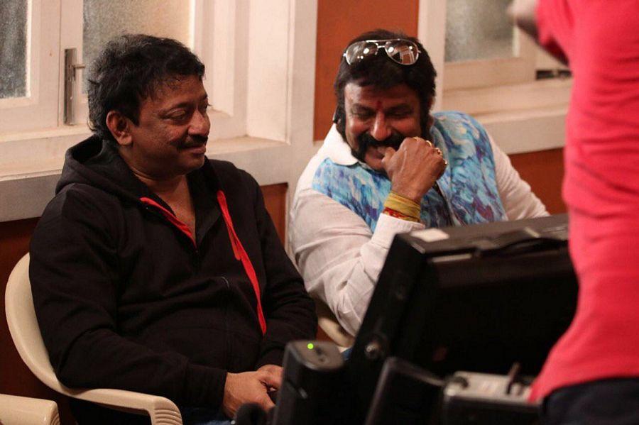 Balakrishna met Amitabh Bachchan on the sets of Sarkar 3